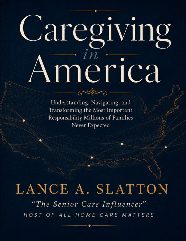 Caregiving in America by Lance A. Slatton book cover